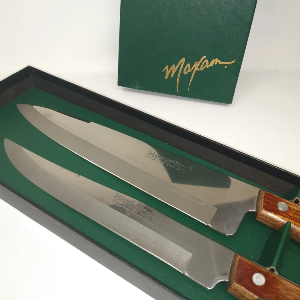 Vintage MAXAM 2pc. Surgical Steel Knives